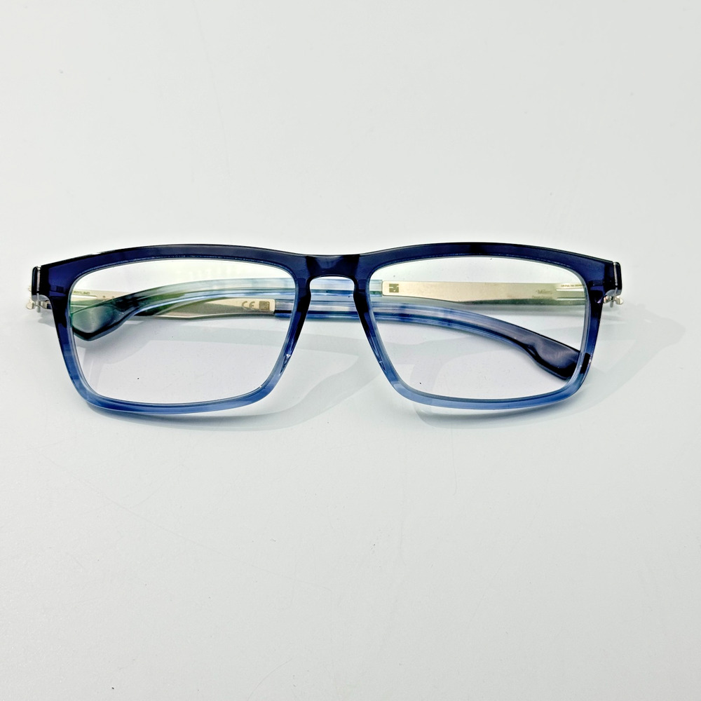 ic! Berlin Eyeglasses Frame Miles IC5160 066 Ocean Blue Gradient 55-17-145mm